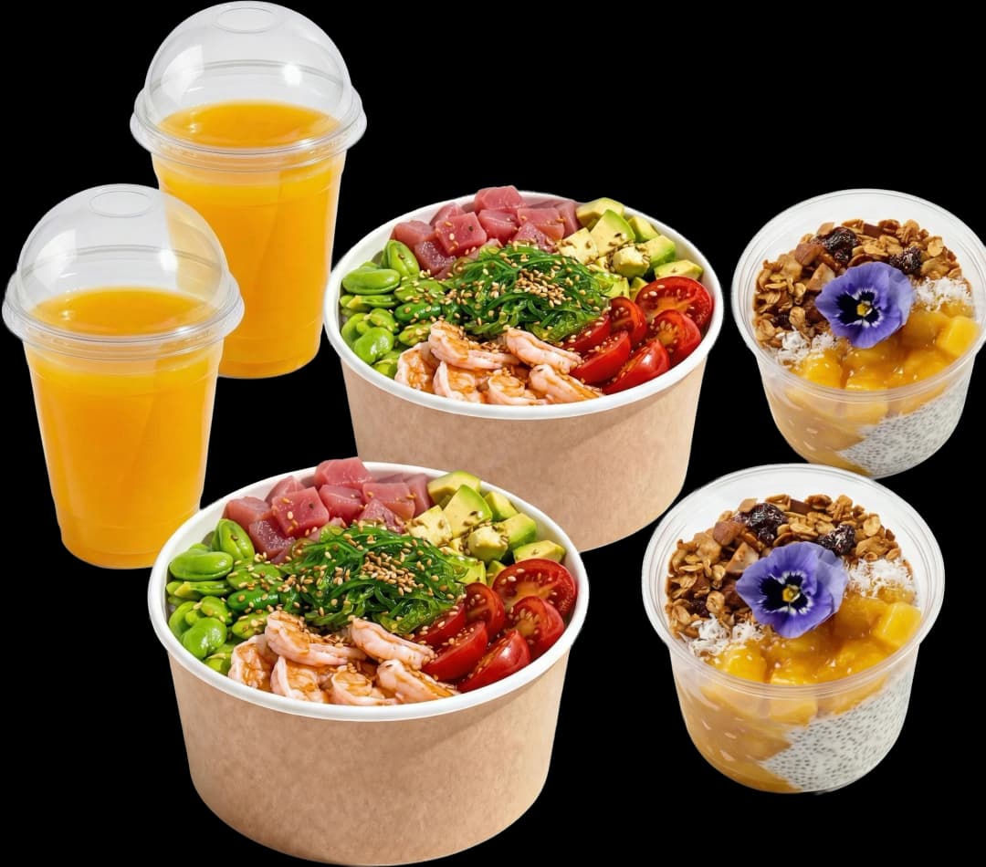 2 Aloha + 2 Chia Mango + 2 Fresh