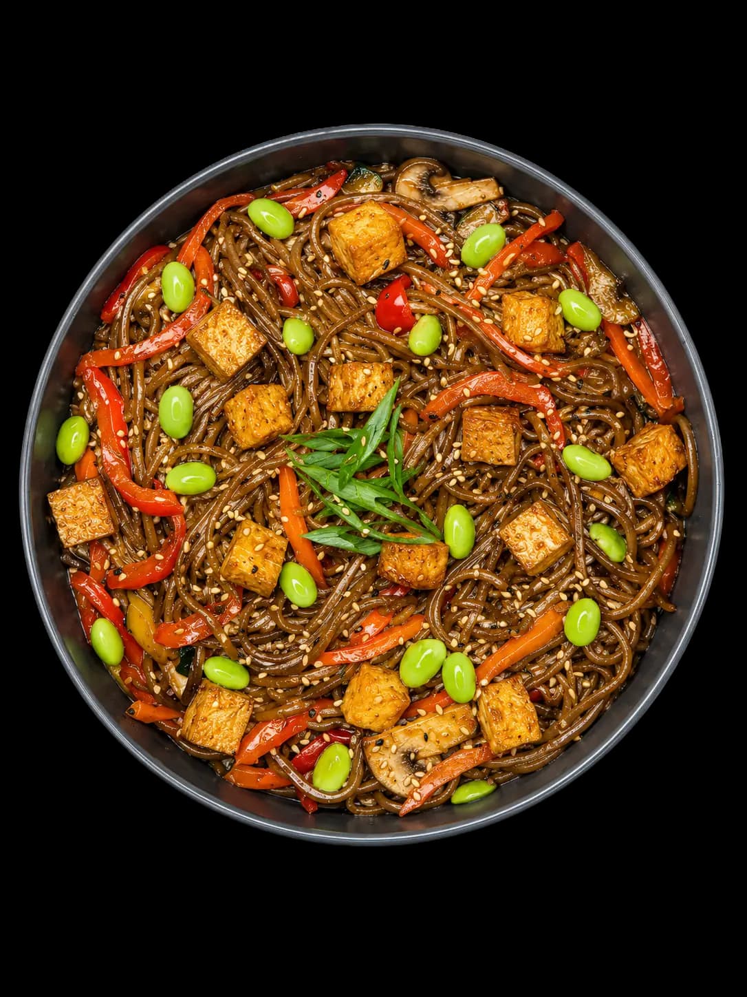 Soba cu tofu și legume